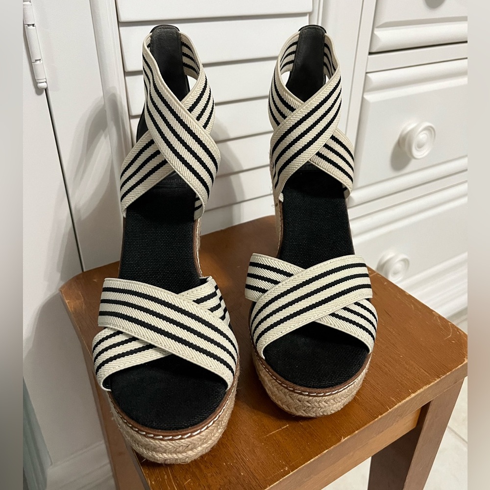 Tory Burch Frieda 100mm Espadrille sandal